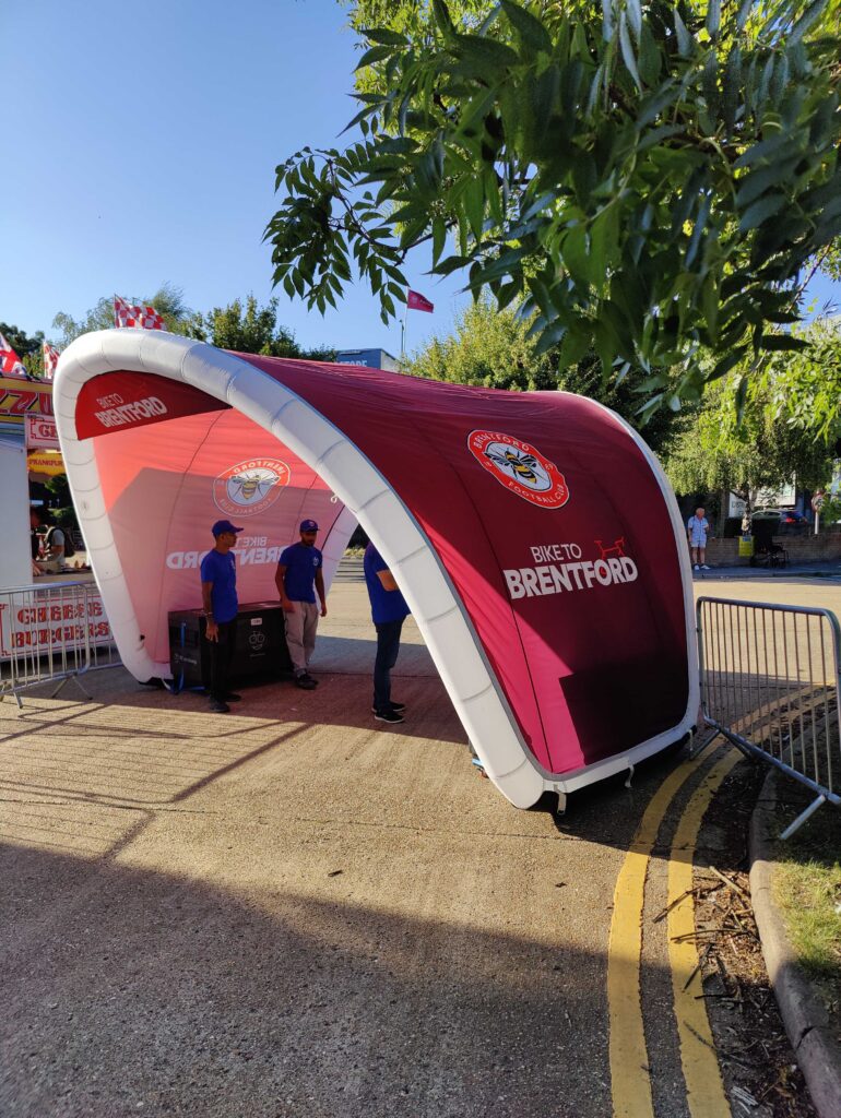 Brentford Club customized tent