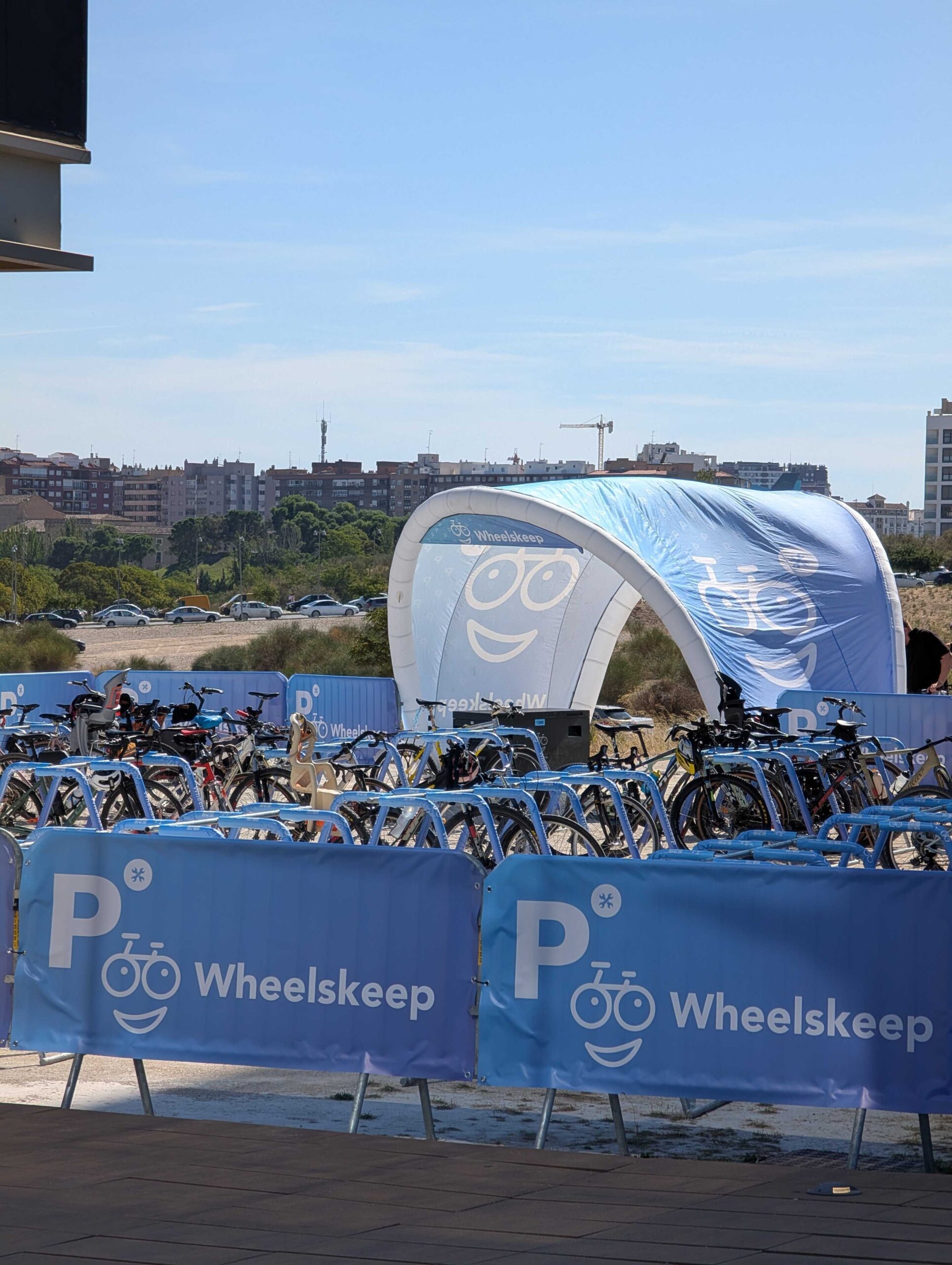 Wie Sie mit dem Fahrrad zur PedalSpain in Etopia, Saragossa, gelangen und wo Sie Ihr Fahrrad sicher parken können