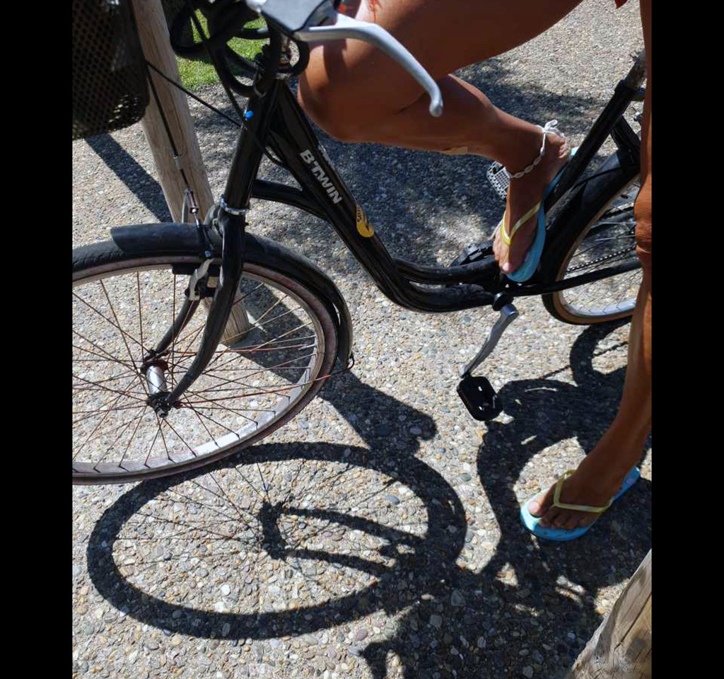 Beachbike zum Wheelskeep Check-in Anglet, Frankreich