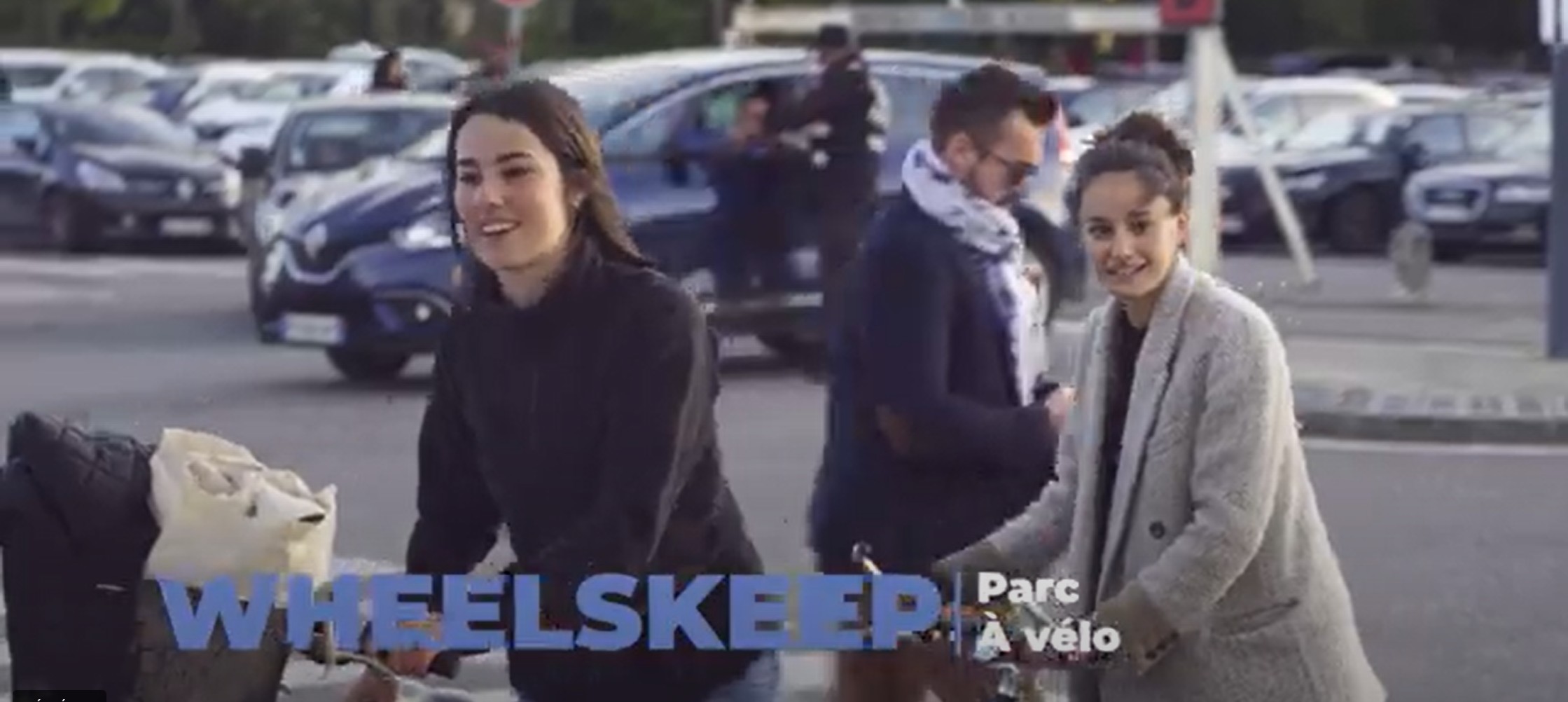 Sichere Fahrradparklösung für das Stadion Toulouse von Wheelskeep